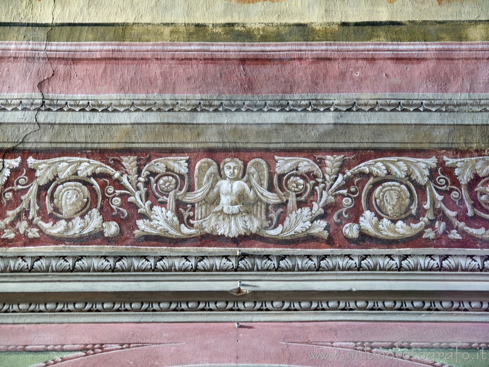 Candelo (Biella, Italy) - Neoclassical decorations in the Church of Santa Maria Maggiore